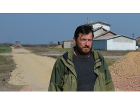 Nasipanje puta u Ogaru